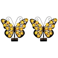 Solar Outdoor Butterfly Decorative Wall Light