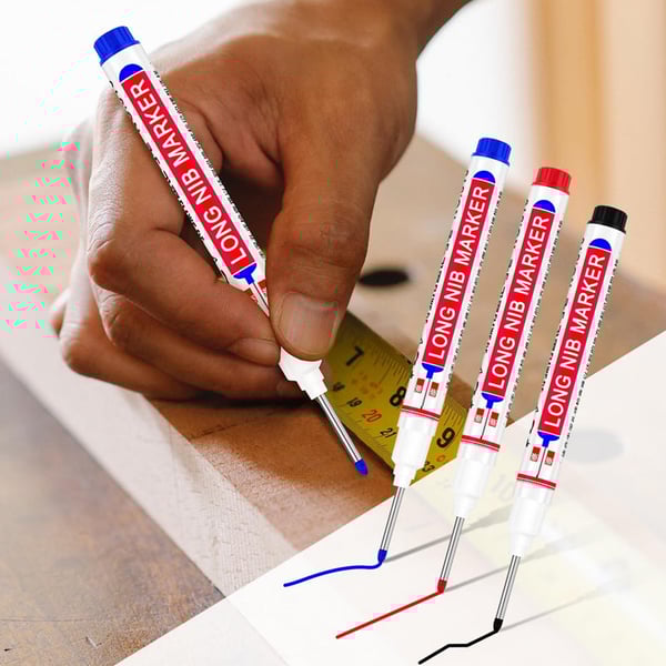 Lange Nasenmarkierungen