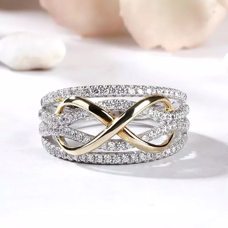 Anello Madre e Figlia Sempre Legati Insieme