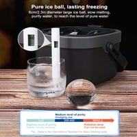 Saker Clear Ice Ball Maker
