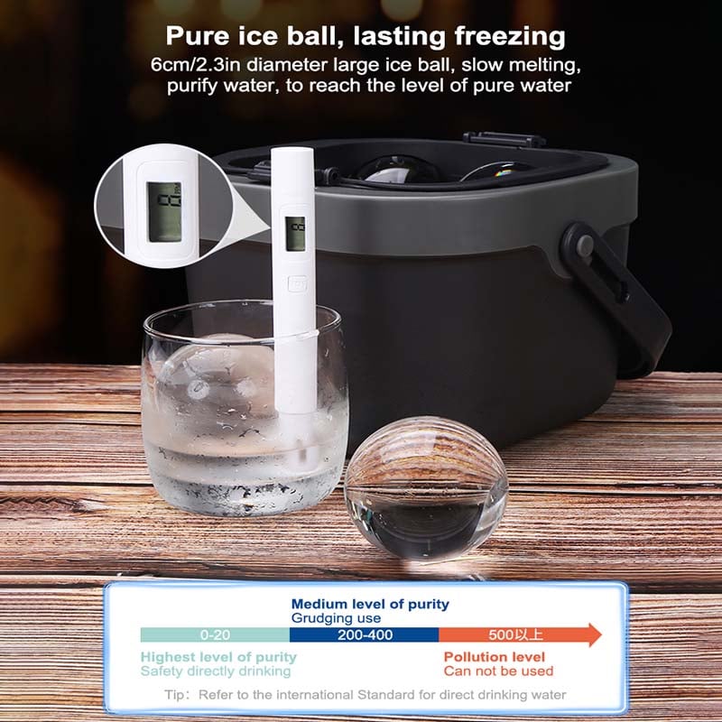 Saker Clear Ice Ball Maker