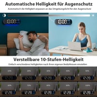 Saker Multifunktionsuhr mit LED-Anzeige