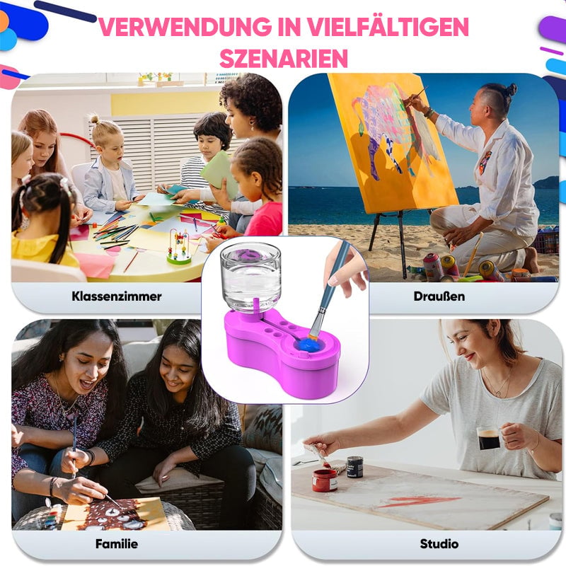 Vielseitiger Pinselreiniger