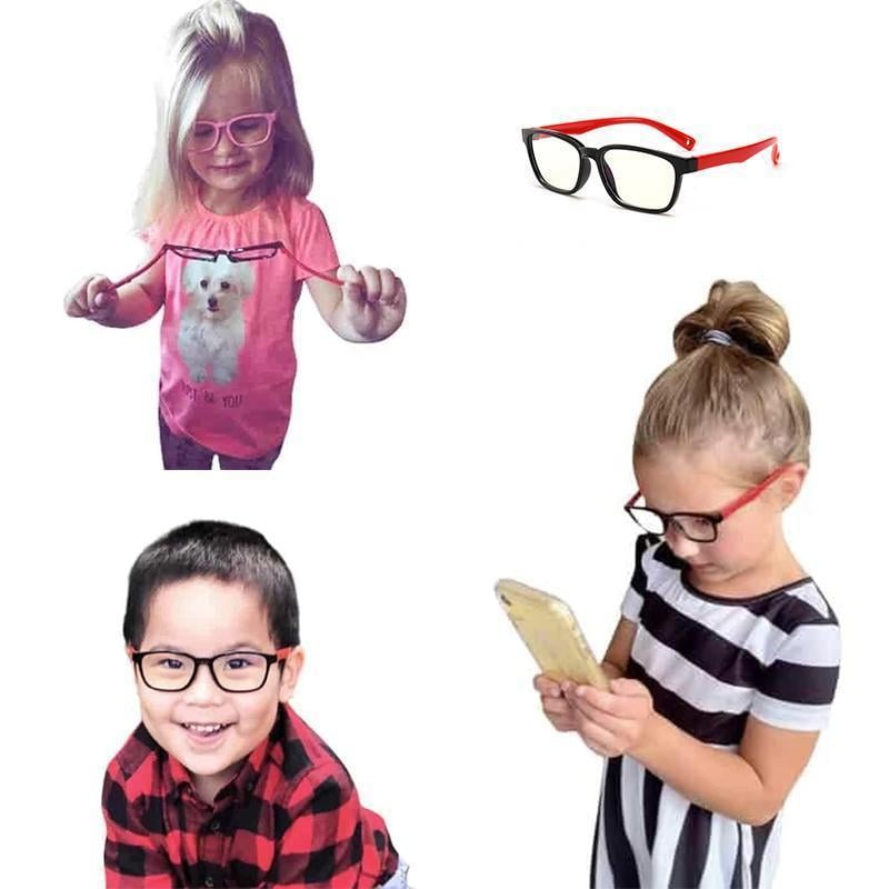Gafas de bloqueo de luz azul para niños unisexo