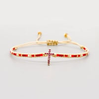 Gift To My Wife - Pavé Cross Bracelet