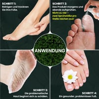 Hornhautentferner für die Füße