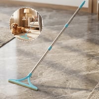 Adjustable Mop Scraper & Hair Magnet Tool