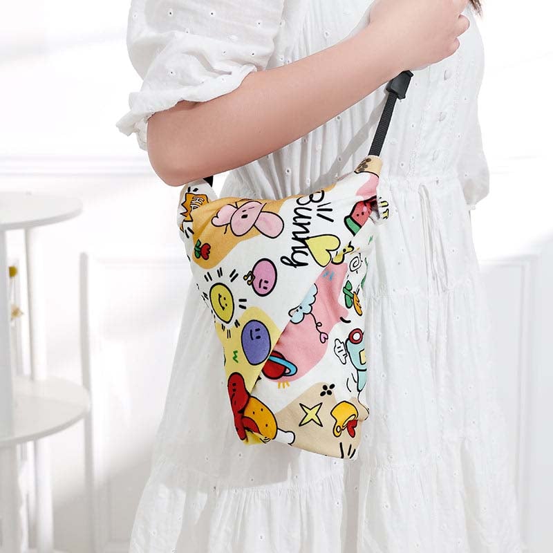 Magic Self-adhesive Cloth Protective Wrap Pouch Case Cosmetic Bag
