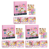 Foldable Magnetic Quiet Book & Magnetic Accessories Set