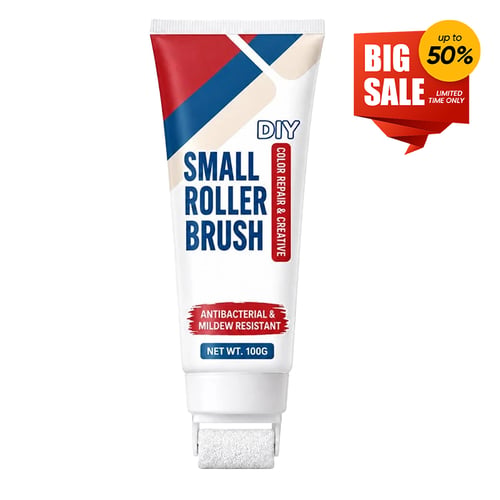 Small Roller Brush Wall Repair Paste - Limited Time Offer