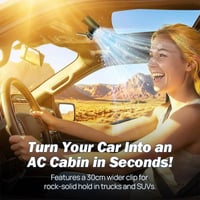 360° Rotating Semi-Cooling Clip Fan