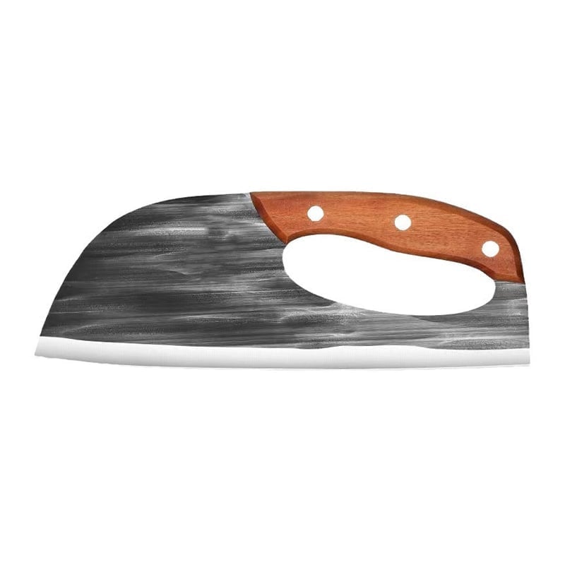 Premium Hand-Forged Chef's Knife & Cleaver Set