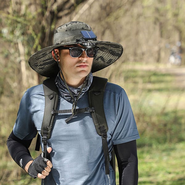 Solar Fan Outdoor Angelhut