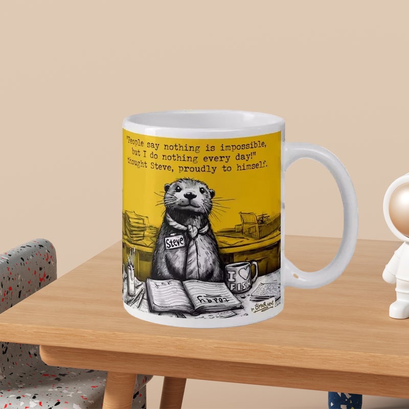 🦦Steve Mugs | Funny Mug