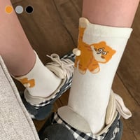 Cute Cat Socks with Balls