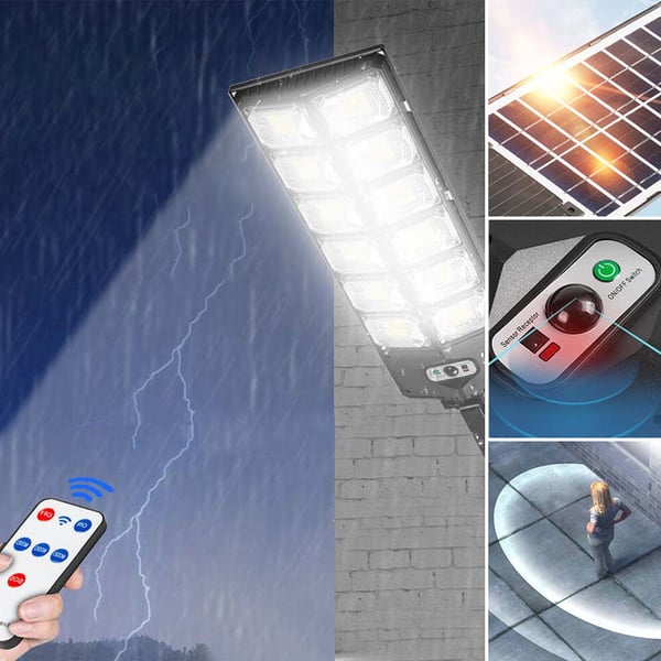 Solar-LED-Lampe für den Außenbereich