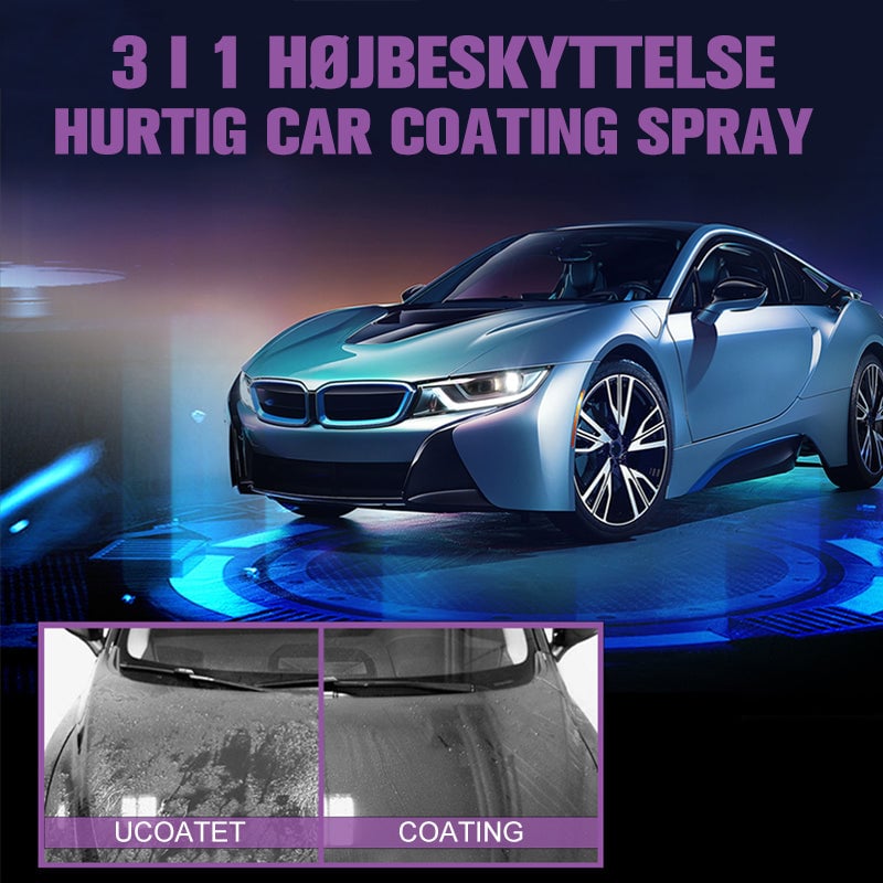 upsell 3 i 1 Hurtig bilcoatingspray med høj beskyttelse