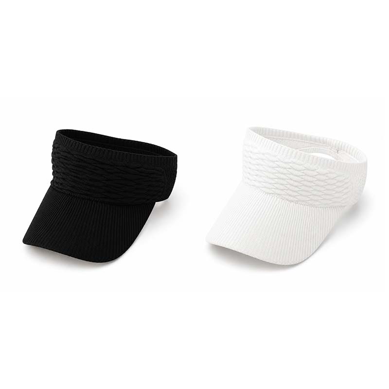 Scaled Brim Sun Visor