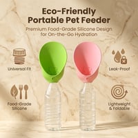 Portable Foldable Pet Water Bottle Cup