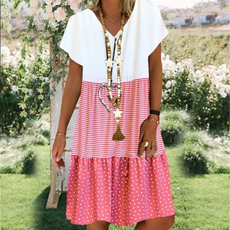 Stylisches Bedrucktes Kleid