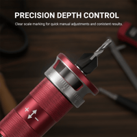 Sakerplus® Semi-Auto Depth Limit 4-Blade Countersink Drill