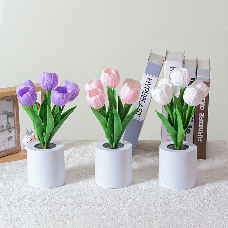 Veilleuse LED Tulip Design