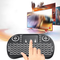 i8 Mini Wireless Tri-Color Backlit Running Keyboard
