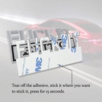 Fuck IT Edition Emblem 3D Sticker Decal