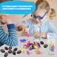 Magisk klekking Dyrking av dinosaur egg