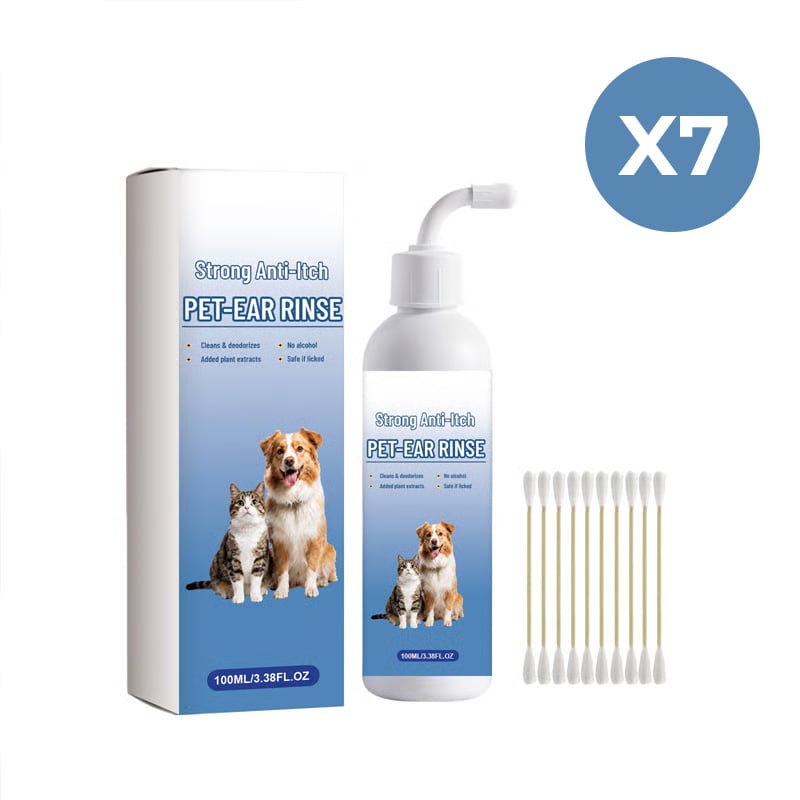 Gentle Antimicrobial Plant-Based Pet Ear Rinse