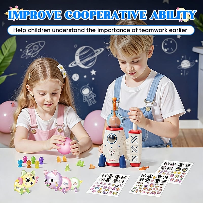 Space Magic Balloons Nano Tape Bubble Kit