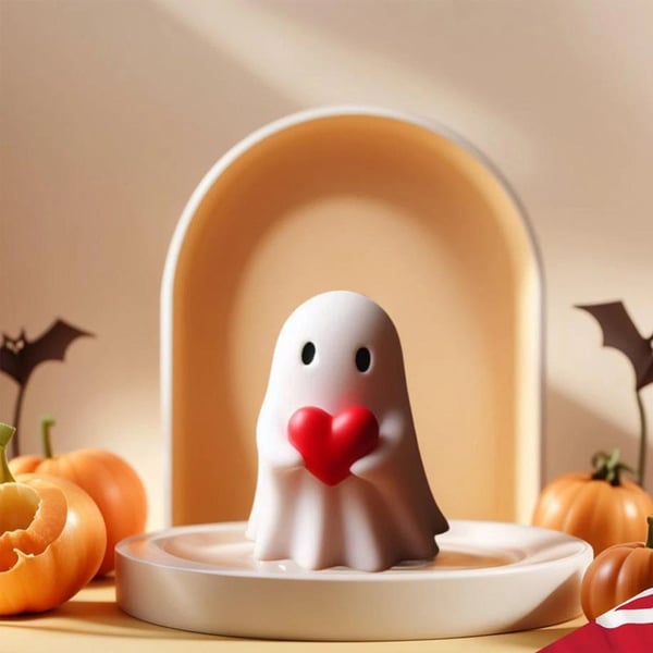 Cute Ghost Statue