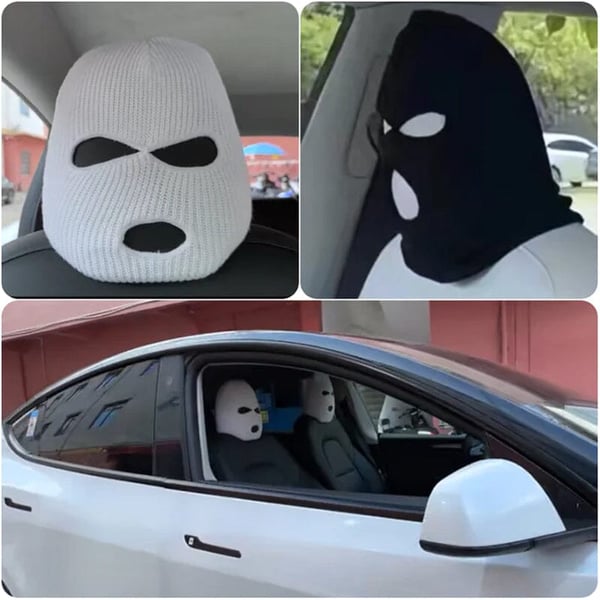 Cappello divertente personalizzato per coprisedile auto