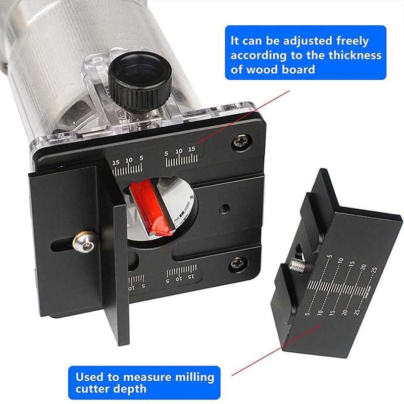 Wood Router Slotting Locator