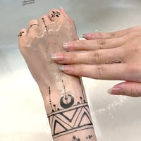 marqueur de tatouage temporaire