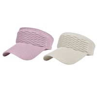 Women's High Ponytail Sun Visor Hat