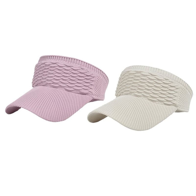 Women's High Ponytail Sun Visor Hat
