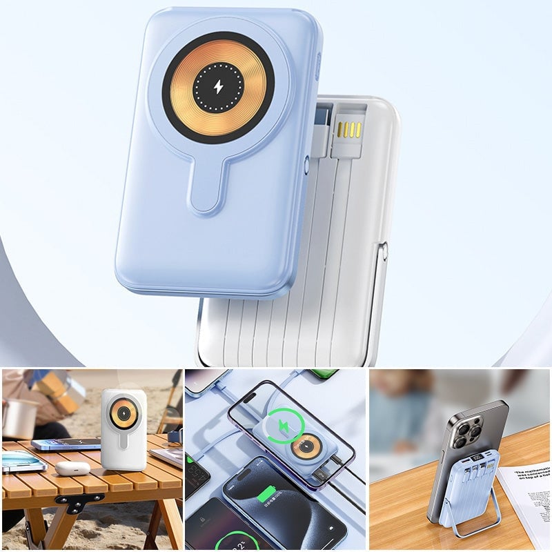 10000mAh Magnetic Wireless Power Bank