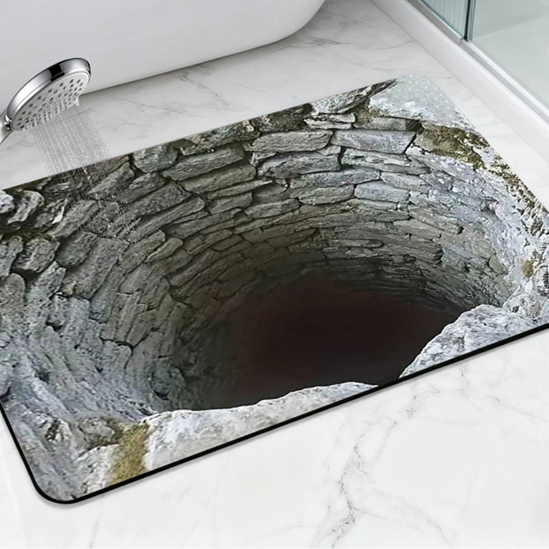 3D-Optische Illusions-Anti-Rutsch-Fußmatte