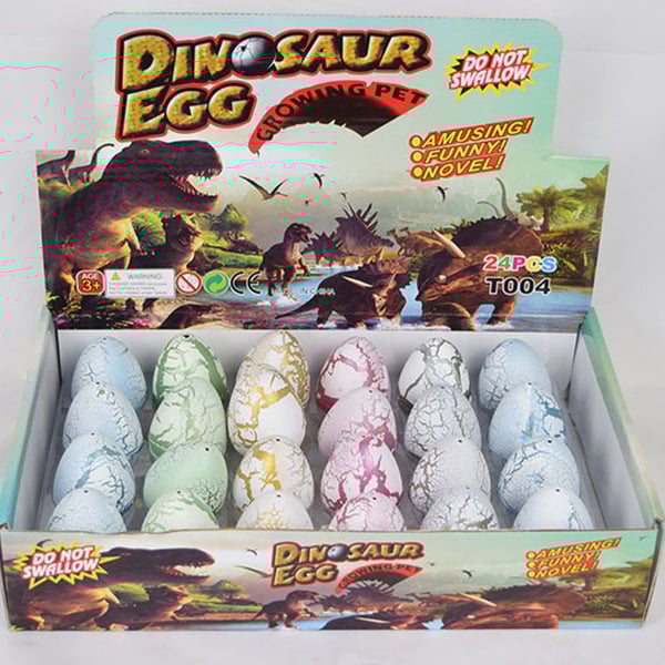 Magisk klekking Dyrking av dinosaur egg