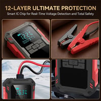 Kexon™ Portable Car Jump Starter and Tire Inflator All-in-One
