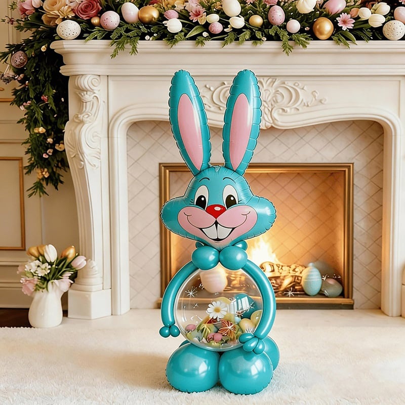 Easter Bunny Balloon Set