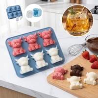 New - Highland Cow Silicone Ice Cube Tray