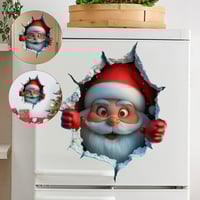 Santa Claus Wall Sticker Set