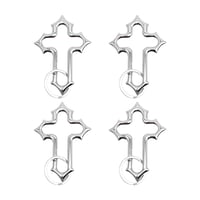 Gothic Cross Carabiner Keychain