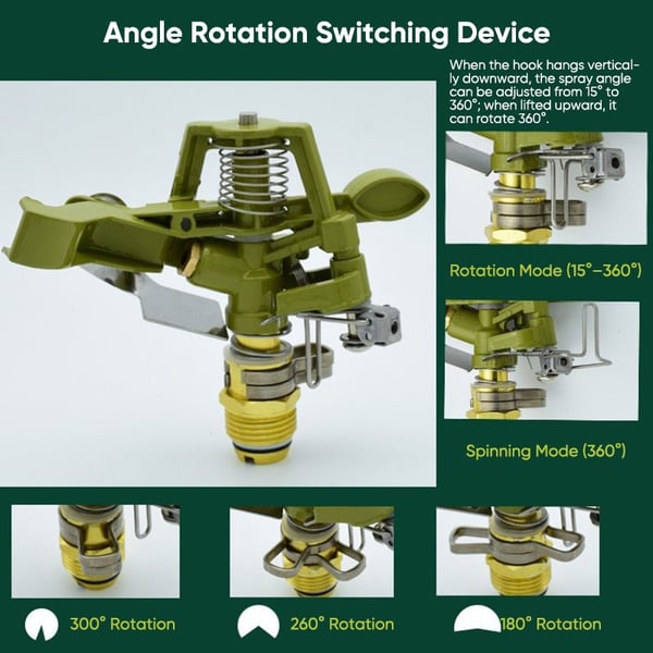 Sakerplus Telescopic Tripod Sprinkler