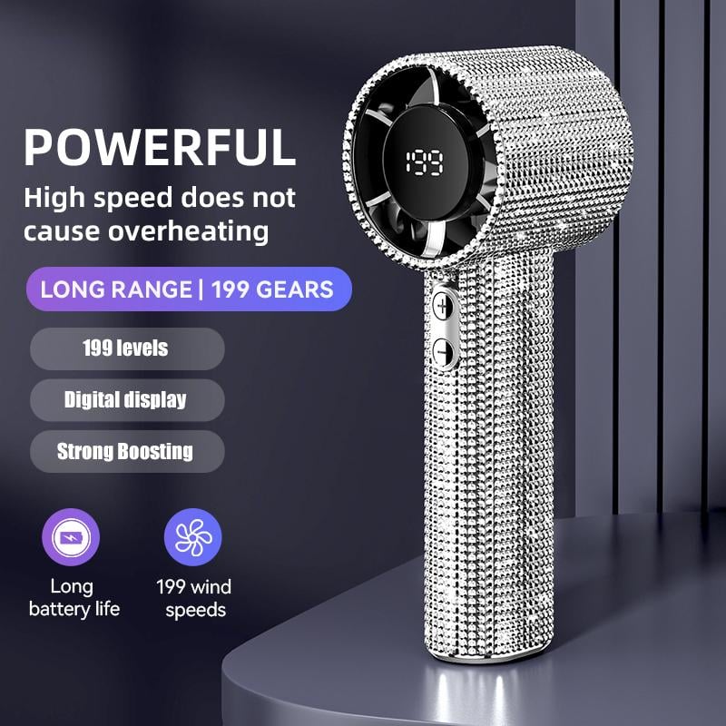 Full Diamond Portable Turbo Fan
