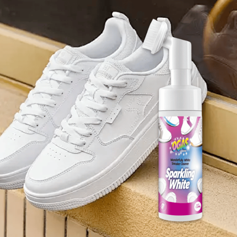 No-Wipe Foam White Shoe Cleaner