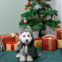 Pet Christmas Hooded Cape