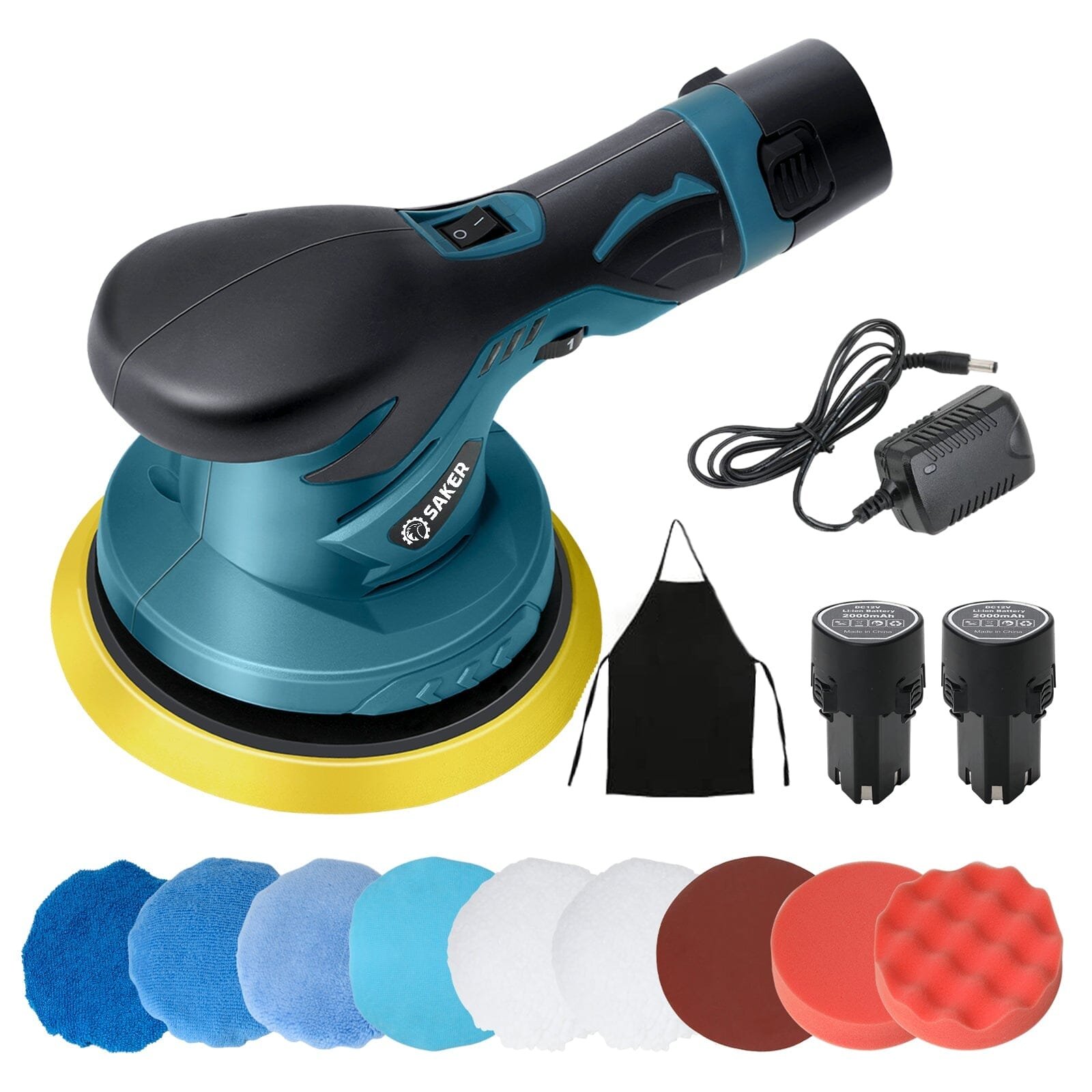 Cordless Polishing Machine Kit for Car Detailing